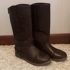 Brown Girls Riding Boots